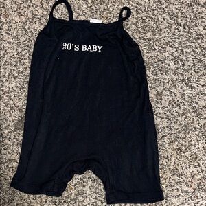 Black Kids Romper